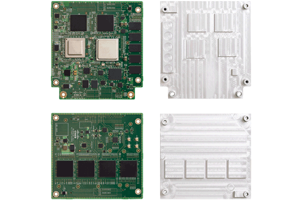 ESS-3300-CON-E mainboard and ESS-3300-16T-CON expansion board bundle with cooling plate