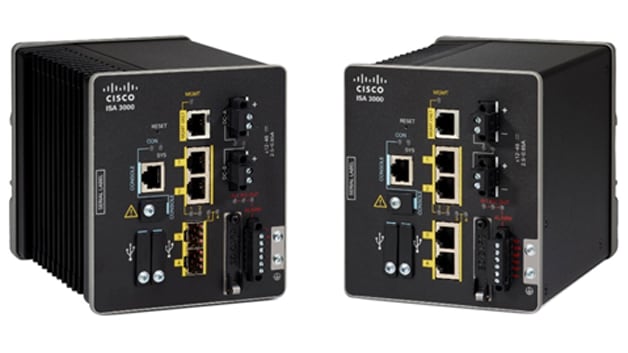 Cisco Industrial Security Appliance 3000 (ISA) IIoT cyber-security - 3D