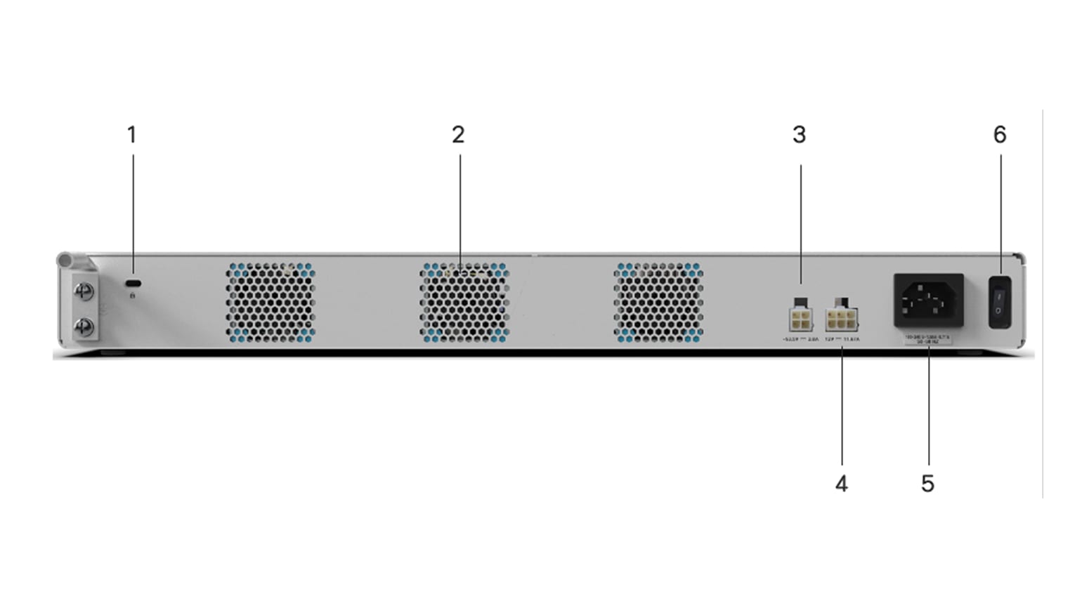 Front View of a Cisco C8231-G2 Secure Router